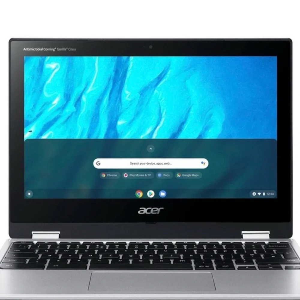 Sleek Silver Laptop Acer 311 Chromebook